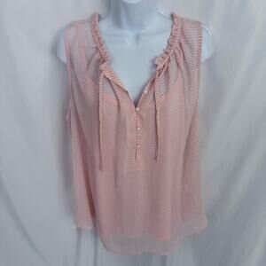JCPenney Sheer Blouse w/Tank Size X-Large